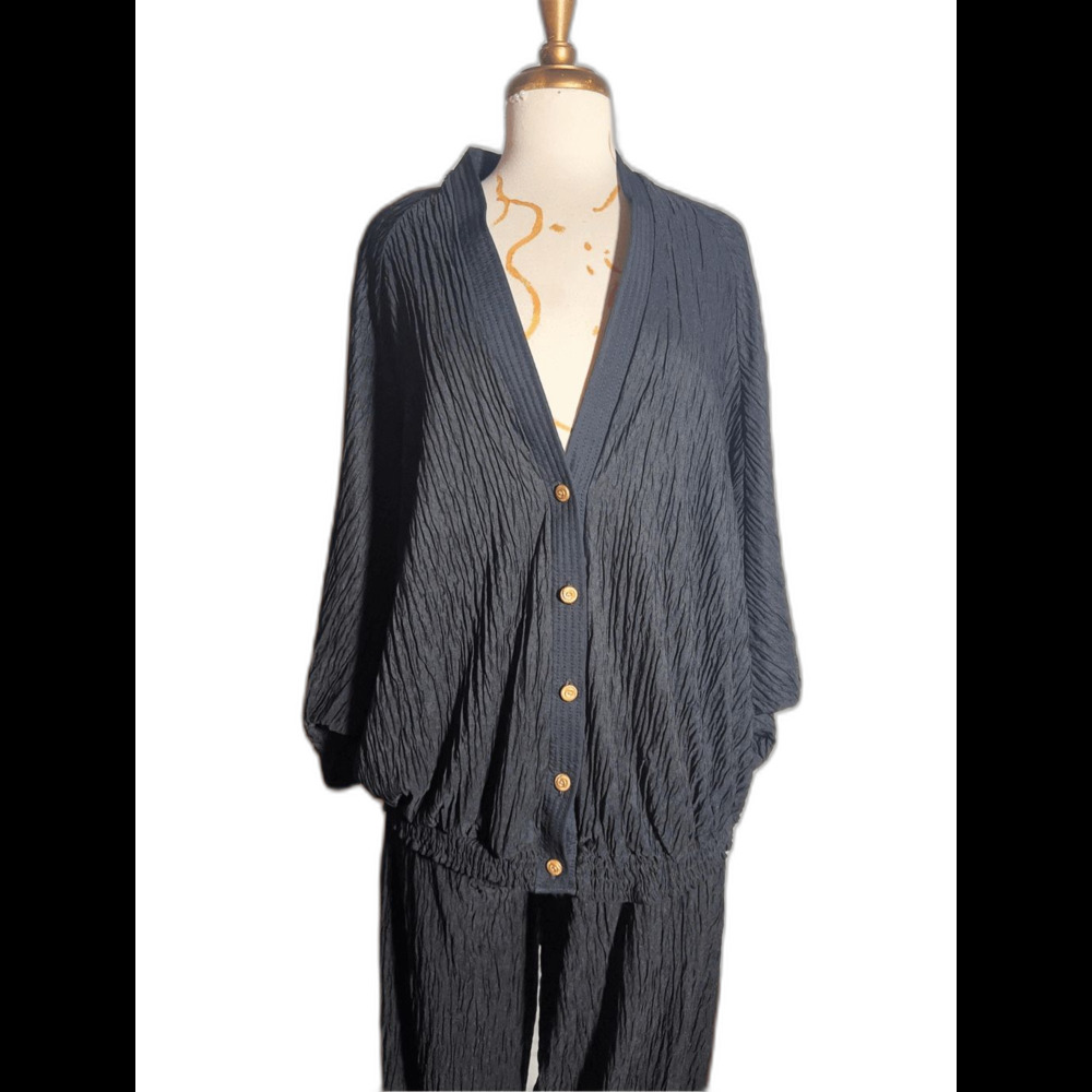 Robby Len SwimFashions Cover Up Size S/M 90's Vintage Sample Cottagecore